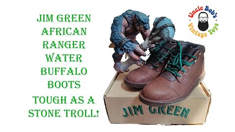First Look Jim Green Water Buffalo African Ranger Boots Unboxing/Preview