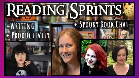 Live Reading & Writing Sprints + horror chat with @Dawn Kurtagich Kat Ellis @Kasha's Book Sematary