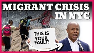 NYC Mayor Eric Adams Whines For Help As Migrant Crisis Worsens-Common Sense Ain't So Common #nyc