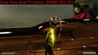 General Grievous VS Kit Fisto In A Battle With Live Commentary In Star Wars Jedi Knight Jedi Academy