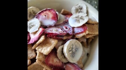 Cinnamon Toast Crunch and my dehydrated fruit.