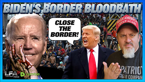 Biden's Border Bloodbath | AMERICA FIRST LIVE 3.29.24 3pm EST