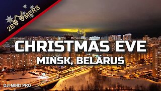 CHRISTMAS EVE MINSK BELARUS 360 WITH A DJI MINI 3 PRO #djimini3pro