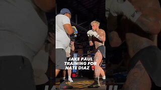 Jake Paul Training For Nate Diaz 🥊 SUBSCRIBE FOR MORE CLIPS #jakepaul #ksi #boxing