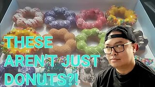 Pokekezaplays Eats Mochinut Donuts!