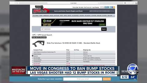 Feinstein moves to ban bump stocks in wake of Las Vegas mass shooting