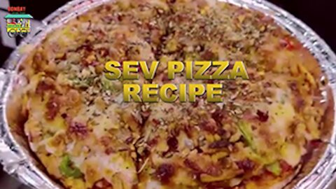 Sev Pizza recipe