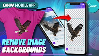 Remove Background from Images | Canva Mobile App Tutorial 2022