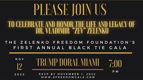Join Ann Vandersteel & Company in Florida for the Very First Annual Z Freedom Gala