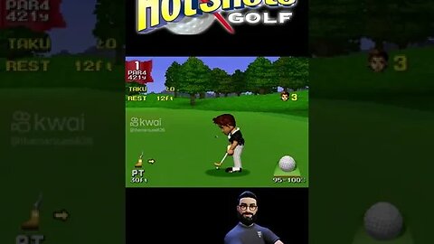 gameplay hot shots golf ps 1 parte