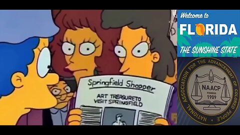 Liberals Distract from Florida Groomers & Violence w/ THE SIMPSONS + NAACP Calls for Travel Ban