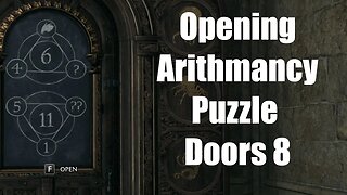 HOGWARTS LEGACY Opening Arithmancy Puzzle Doors 8