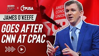 James O'Keefe Goes After CNN At CPAC