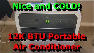 Full Review! 12,000 BTU Portable Air Conditioner Dehumidifier