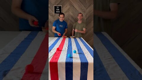 The Ball Stayed 🤯 Shuffle Board Challenge