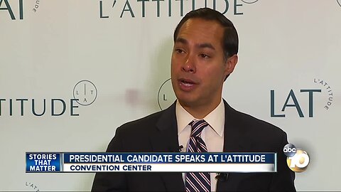 Presidential candidate speaks at L'Attitude