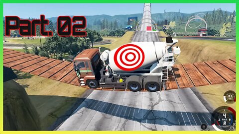 TruckFails | Truck vs Trucks vs Bridge Part02 #170 | BeamNG.Drive |TrucksFails