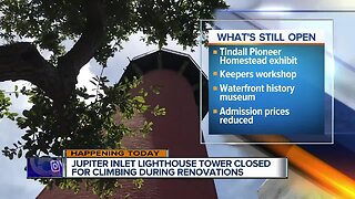 Jupiter Inlet Lighthouse closed to tours, climbing until Nov. 15
