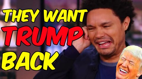 Even Trevor Noah ADMITS This Would NOT Happen If Trump Was President!