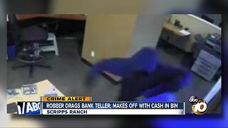 FBI searching for bank robbery suspect in Scripps Ranch