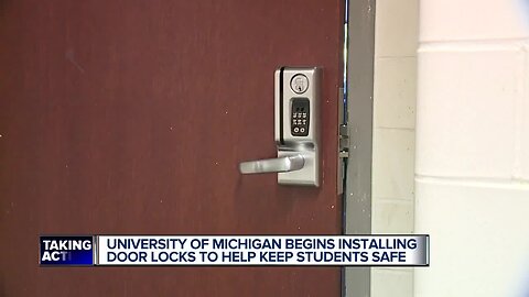 Mason Hall and the University of Michigan gets high-tech locks in security upgrade