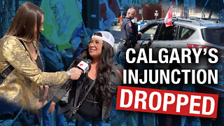 Protests carry on in Calgary as injunction dropped