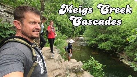 Hiking before breakfast in the Great Smoky Mountains National Park - Meigs Creek Cascade waterfall