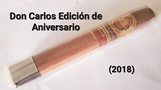 Don Carlos Edición de Aniversario cigar review