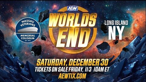 All Elite Wrestling Worlds End 2023 Live Watch Party/Review (with Guests)