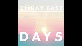 DAY5 - 21 Day of Prayer & Fasting – Encouraging yourself In The Lord!