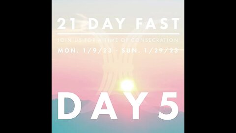 DAY5 - 21 Day of Prayer & Fasting – Encouraging yourself In The Lord!