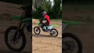 KX125 Two Stroke WIDE OPEN 💨💨💨#shorts