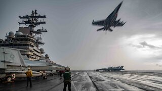 U.S. Aircraft Carriers Conduct Drills In South China Sea