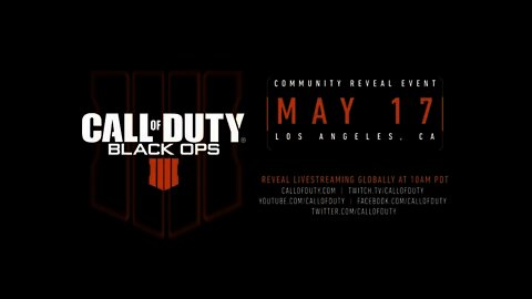 🔴[Live] Call of Duty: Black Ops 4 Reveal Stream (Forget What You Know) - Trailer, Gameplay, & More!