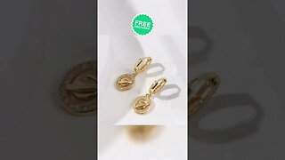 Lovely High Quality Copper Inlaid Zirconium Universe Earrings For Women #shorts #fashion #love #fyp