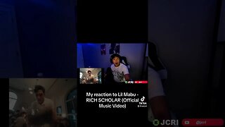 My reaction to Lil Mabu - RICH SCHOLAR (Official Music Video) #shorts