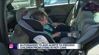 Automakers to add alerts to prevent children dying in hot cars