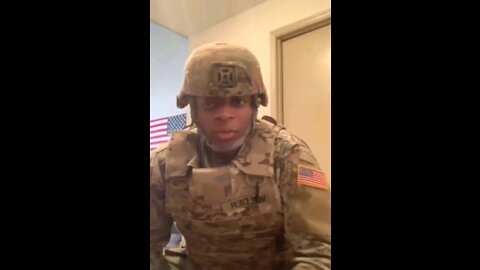 Soldier's Message To Trump Supporters