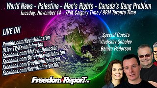 World News - Palestine Madness - Men’s Rights - SPECIAL GUEST Vladislav Sobolev