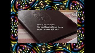 Friends are like menu, careful when choose! [Quotes and Poems]