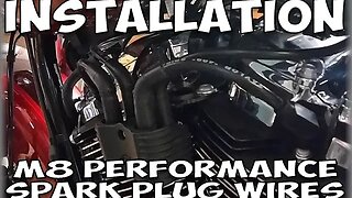 How-To Install: Performance M8 Harley Spark Plug Wires #harleydavidson #installation