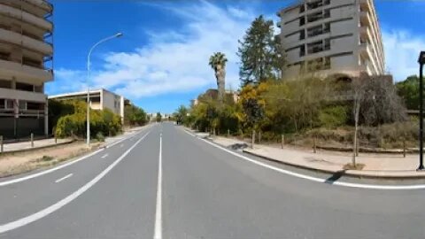 Walking through Varosha, North Cyprus in 360 in April 2022