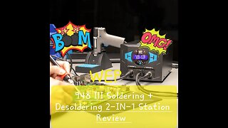 WEP 948 III Soldering + Desoldering 2-IN-1 Station Review