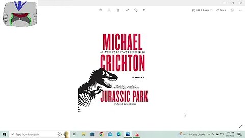 Jurassic Park by Michael Crichton part 1