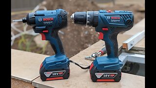 HANDS ON TEST: Bosch GSB 18V-21 Hammer Drill & GDR 18V-160 Impact Driver