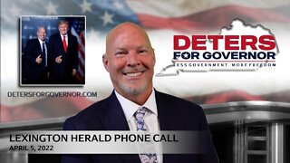 Governor: Lexington Herald Phone Call