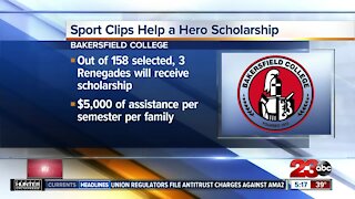 Sports Clips offering 'Help a Hero' scholarships