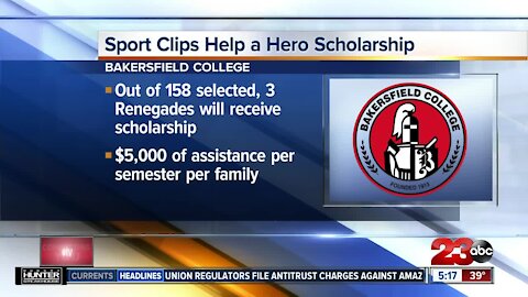 Sports Clips offering 'Help a Hero' scholarships