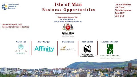 Webinar | Isle of Man: The Exemplary Jurisdiction for Asset Management | 30th November 2022