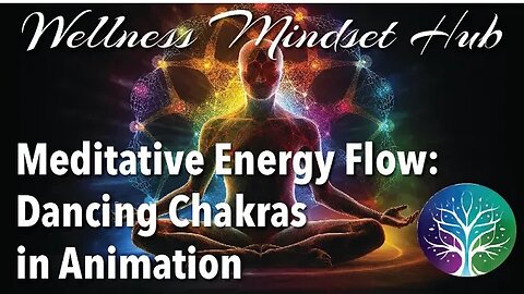Meditative Energy Flow: Dancing Chakras in Animation